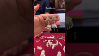 BMOTIRAM  Beautiful Silver Jhumka Special Wedding Collection [upl. by Giverin591]