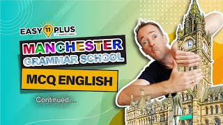 Manchester Grammar School English LESSON 2  11 MultipleChoice English  Easy 11 Plus LIVE 132 [upl. by Nev451]