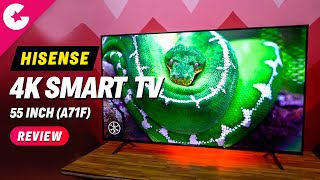 Hisense 4K 55inch UHD Smart TV Unboxing amp Review [upl. by Anim844]