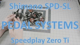 BIKE TECH Speedplay Zero Titanium vs Shimano Dura Ace Pedals [upl. by Deering]