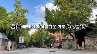 🎈단풍이 아름다운 걷고 싶은 길 1호 인근 직장인이 알려주는 꿀팁 알고 떠나요 [upl. by Ahsikit]