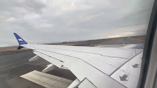 Airport view Takeoff at Keflavik Airport Stunning Departure from Iceland [upl. by Main]