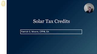 Solar Tax Credit Investing [upl. by Herm]