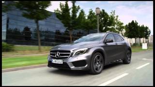 MercedesBenz GLA 250 4MATIC Driving Review  AutoMotoTV [upl. by Annoyik]