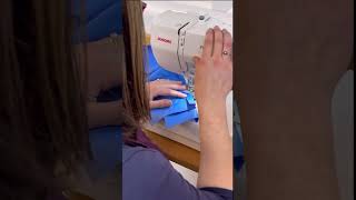 How to make an eyelet curtain perfect mitred borders  Victoria Hammond  Master Soft Furnishers™ [upl. by Neira]