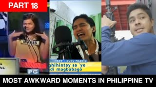 Part 18 Most Awkward Moments on Philippine TV [upl. by Sacci]