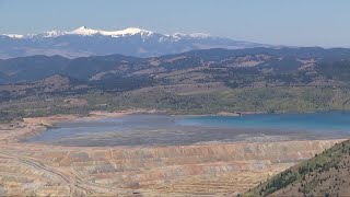 Water drains from Buttes Berkeley Pit for first time in decades [upl. by Eceinart]