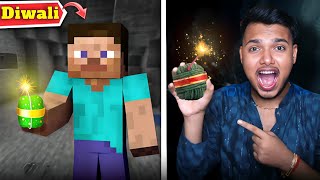 Celebrating Minecraft Diwali In Real Life 🪔 [upl. by Lewanna]