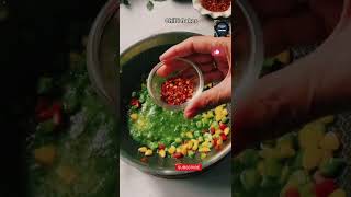 spinach and corn rice short trending uniquekitchen313 [upl. by Niamart]