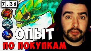 STRAY ОПЫТ ПО ПОКУПКАМ В ПАТЧЕ 736c  СТРЕЙ VIPER carry mid dota 2  Лучшее со Стреем [upl. by Nilre]