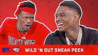 Soulja Boy Lil Duval amp Jacquees Wild the Fck OUT 🙌  Wild ‘N Out  All New Episodes  Fridays [upl. by Assirhc]