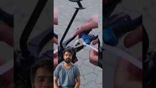 Amaziing trick in bike handle repair shorts repair bike [upl. by Asum]