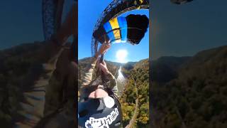 Line Twist Parachute Malfunction on my Bridge Day BASE jump [upl. by Nicholas]