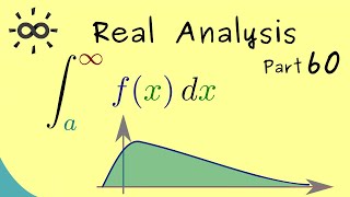 Real Analysis 60  Integrals on Unbounded Domains [upl. by Ellehcen]