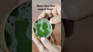 Aloe Vera soap making at home soap homemade diy soapmakingathome priyasdiary [upl. by Nell]