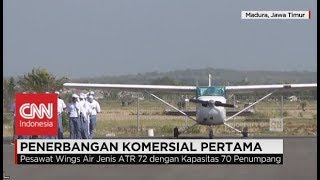 Penerbangan Komersial Pertama di Sumenep Segera Dibuka [upl. by Winchell]