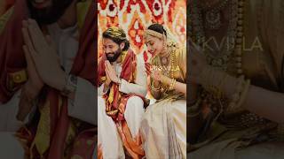 Sobhita Dhulipala amp Naga Chaitanya Are FINALLY MARRIED 😍 shorts wedding couple weddingvideo [upl. by Oneg170]