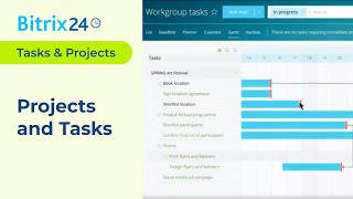 Bitrix24 Tasks and Projects [upl. by Sarajane]