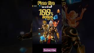 100 Bonus TopUp Event Complete  Double Diamond Event  FF New Event Today  Free Fire New Event [upl. by Eivets77]