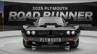 2025 Plymouth Road Runner New Model Finally Revealed  FIRST LOOK [upl. by Jamill]