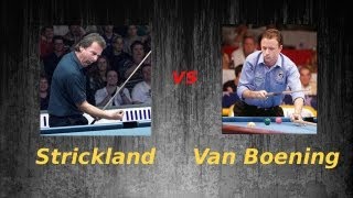 Shane Van Boening vs Earl Strickland on 10 Foot Diamond Pool Table [upl. by Nywnorb207]