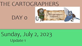 Cartographers Quest DAY 0 The Cartographers  Quest Calendar [upl. by Vivian]