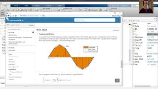 Numerical Integration in Matlab using cumtrapz [upl. by Broddy]