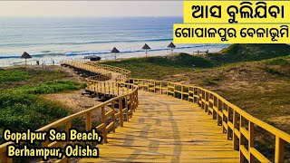 Gopalpur Sea Beach At Berhampur Odisha [upl. by Ayotan259]