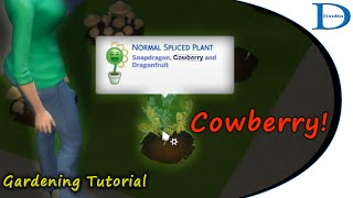 09 The Sims 4 Gardening Tutorial  09 Making A Cowberry [upl. by Retse]