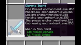 How to make Custom Enchantment Levels  Minecraft Tutorial [upl. by Farwell671]