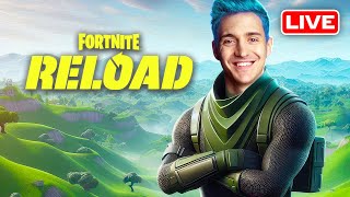 Finally Playing Fortnite Reload 🔴 Live [upl. by Aronek]