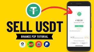 How to Sell USDT on Binance P2P  How to Withdraw From Binance [upl. by Neeham400]