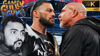 Roman Reigns vs Goldberg in WWE 2K24 ​⁠WWE [upl. by Lladnew]