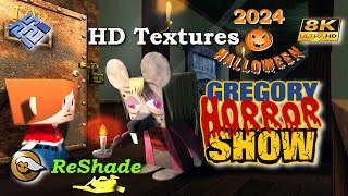 Gregory Horror Show HD Textures 8K 60FPS Halloween Gift 2024  pcsx2 v21197  PS2 PC Gameplay [upl. by Waylan]