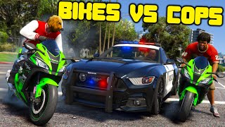 Biker Gang Trolls Cops In GTA 5 RP [upl. by Johannes]