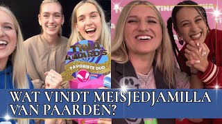 PAARDRIJDEN met MAXIMEampSOPHIE  PaardenpraatTV [upl. by Adiel116]