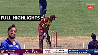 India vs West Indies 4th T20 Match Full Highlights 2022 •IND vs WI HighlightsToday Match Highlights [upl. by Htyderem]