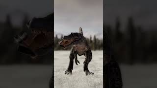 Spinosaurus vs Horse  JWE2 mod [upl. by Ailaro194]