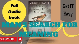 Mans search for meaning audio book BY Viktor Frankl quotfull bookquot [upl. by Ennywg666]