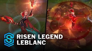 Coven LeBlanc Skin Spotlight  League of Legends [upl. by Donny]