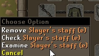 NEW SLAYER MASTER Testing NEW STAFF [upl. by Atteram]