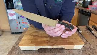 Wusthof Classic 8quot Chef Knife Mini Review [upl. by Aitnis58]