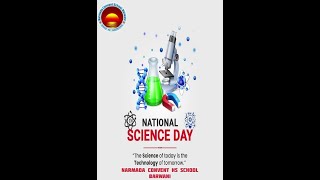 National Science day narmadaconvent33 barwani 28february cvraman [upl. by Einnij]