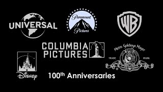 100th Anniversary Movie Studio Logos [upl. by Aleekahs]