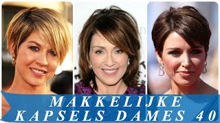 Makkelijke kapsels dames 40 [upl. by Muriah211]