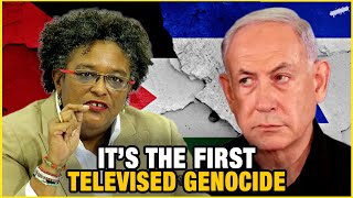 bold Barbados pm calls Israel assault on Gaza  a televised genocide [upl. by Otnas]