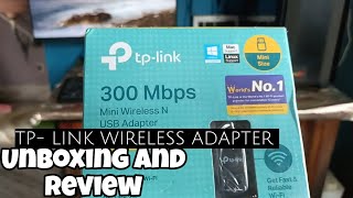 TPLINKTECH Mini Wireless N USB Adapter  Unboxing amp Full Review [upl. by Gio180]