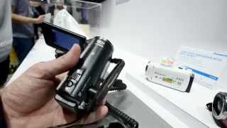 Panasonic V270 Camcorder Hands On 4K [upl. by Adiol]