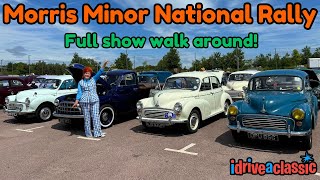 Morris Minor National Rally 2024  100s of British Classic Cars  MASSIVE car show [upl. by Ater]