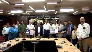 Signing of MoU between Sterling College Mumbai and Pondicherry University 18092024 [upl. by Eytteb]